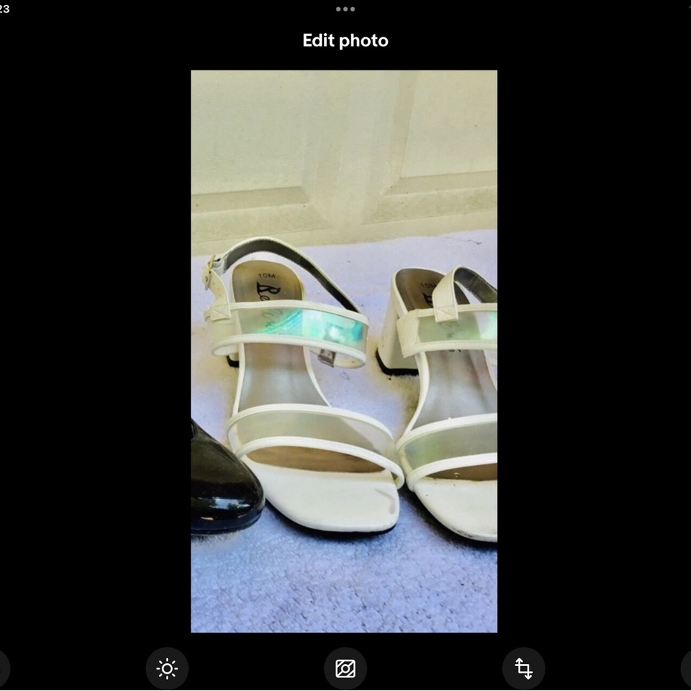 Bellini Cream and Silver Women's Sandals